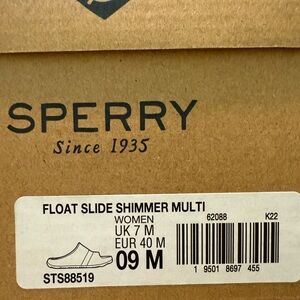 Sperry Shimmer Multi Float Slides